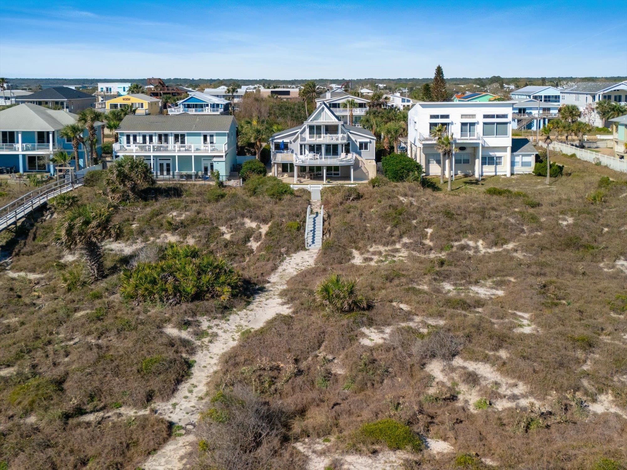 5512 Atlantic View St. Augustine, FL 32080 - Photo 54 of 77 Aerial view of residential area