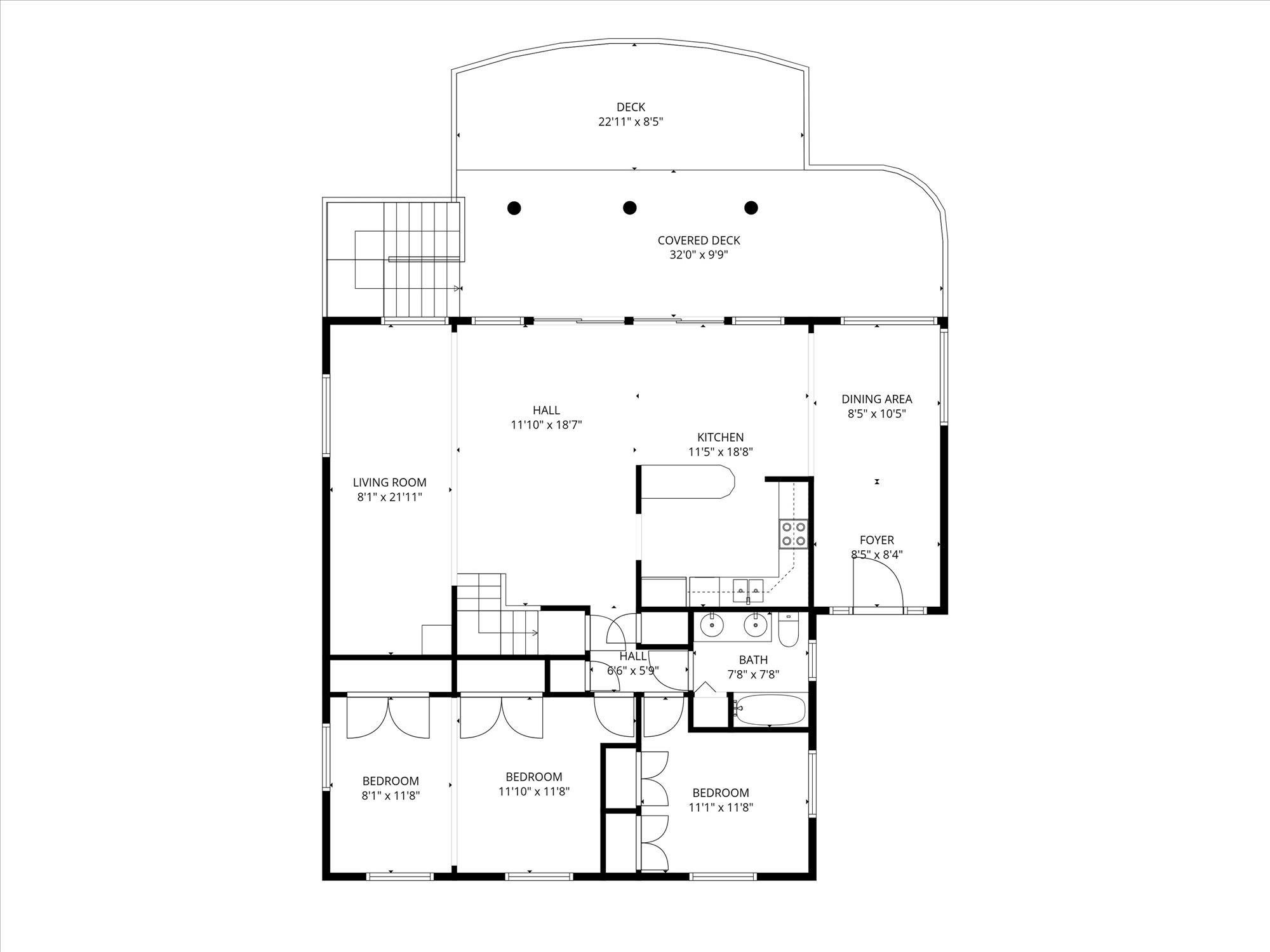 5512 Atlantic View St. Augustine, FL 32080 - Photo 75 of 77 View of home floor plan