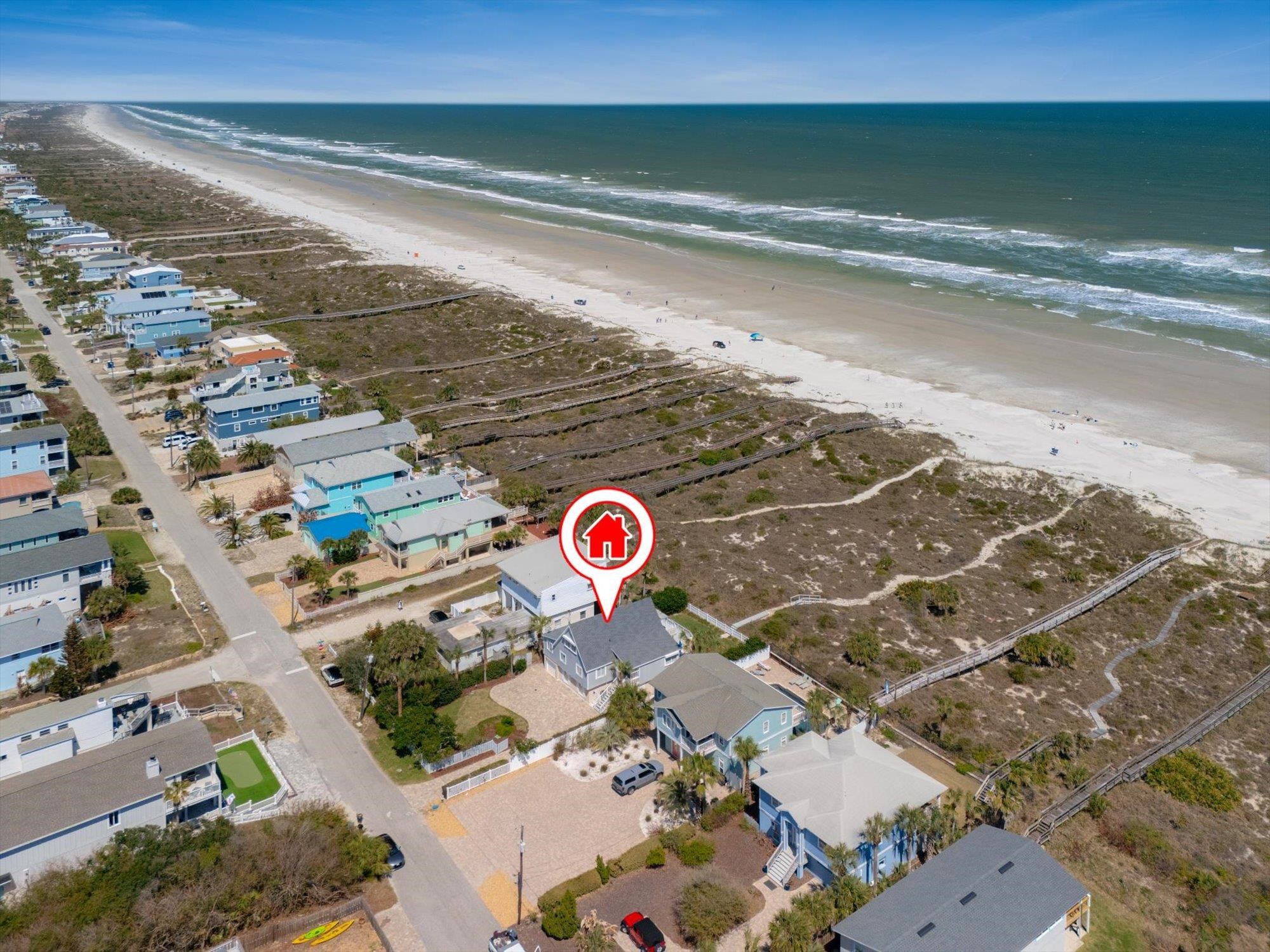 5512 Atlantic View St. Augustine, FL 32080 - Photo 67 of 77 Aerial view of property's location featuring nearby suburban area