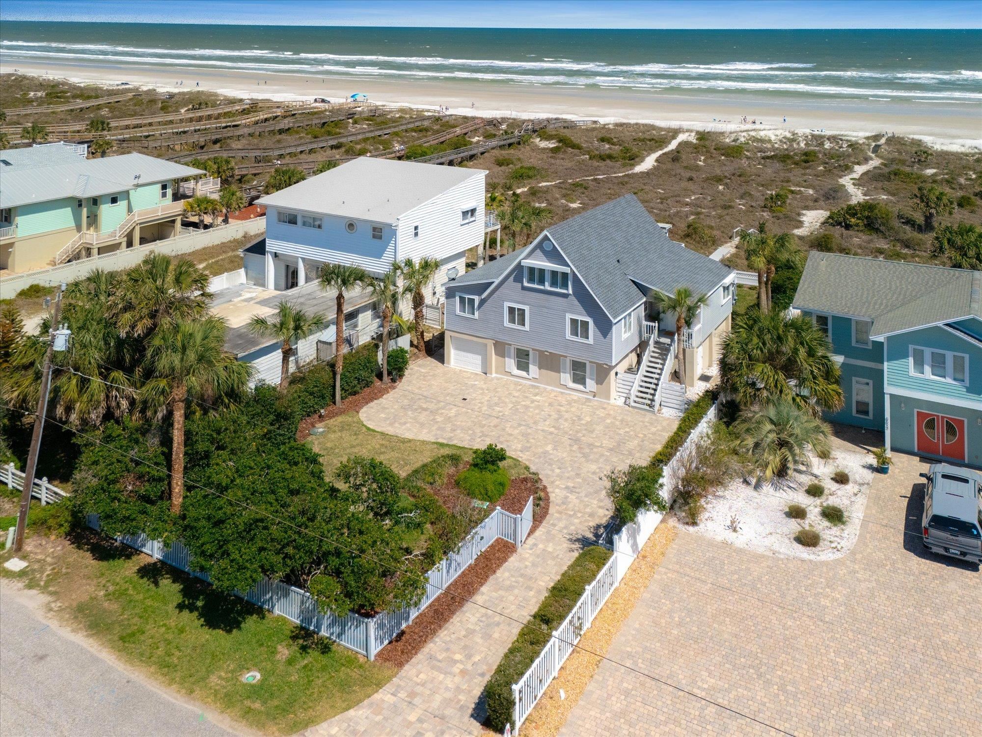 5512 Atlantic View St. Augustine, FL 32080 - Photo 68 of 77 Drone / aerial view of expansive coastline