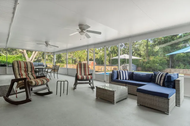 a view of a building with a street