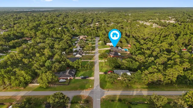 a view of aerial view of a street