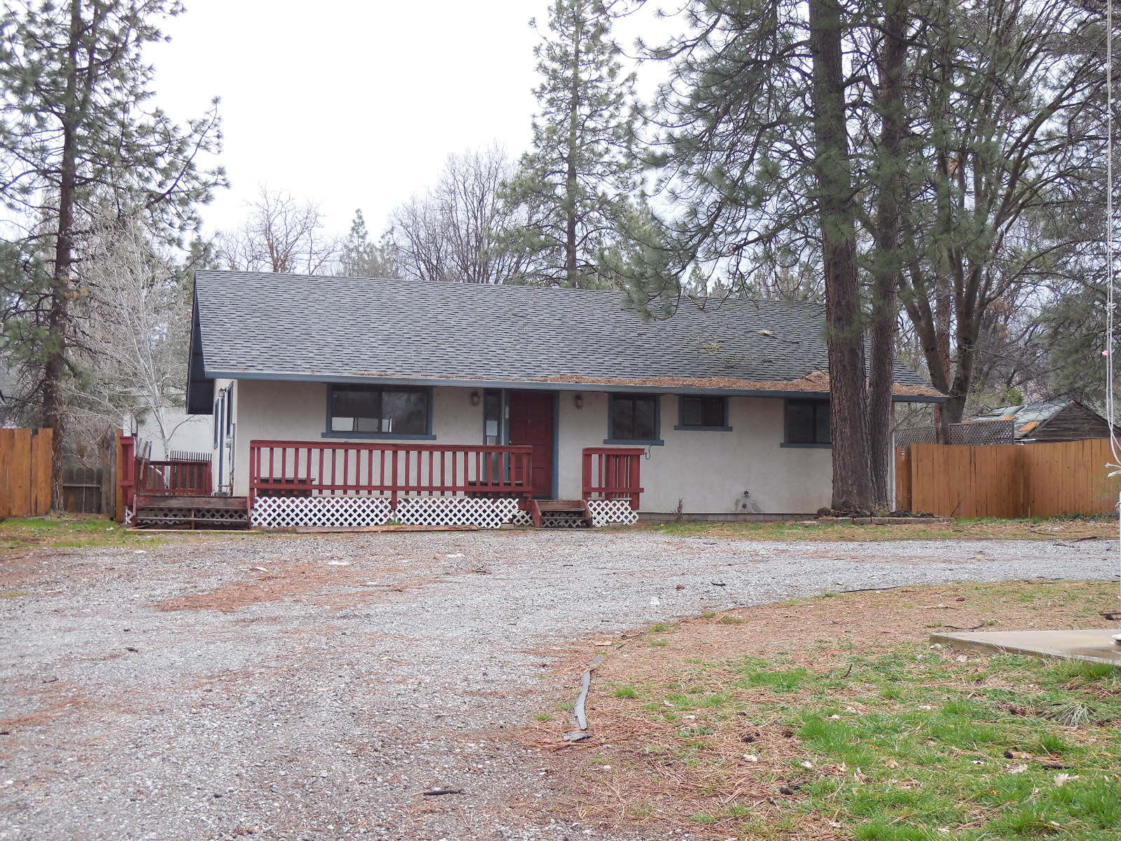 21729 2nd Street Burney, CA 96013 - Photo 23 of 26 a view of a house with a yard and large tree