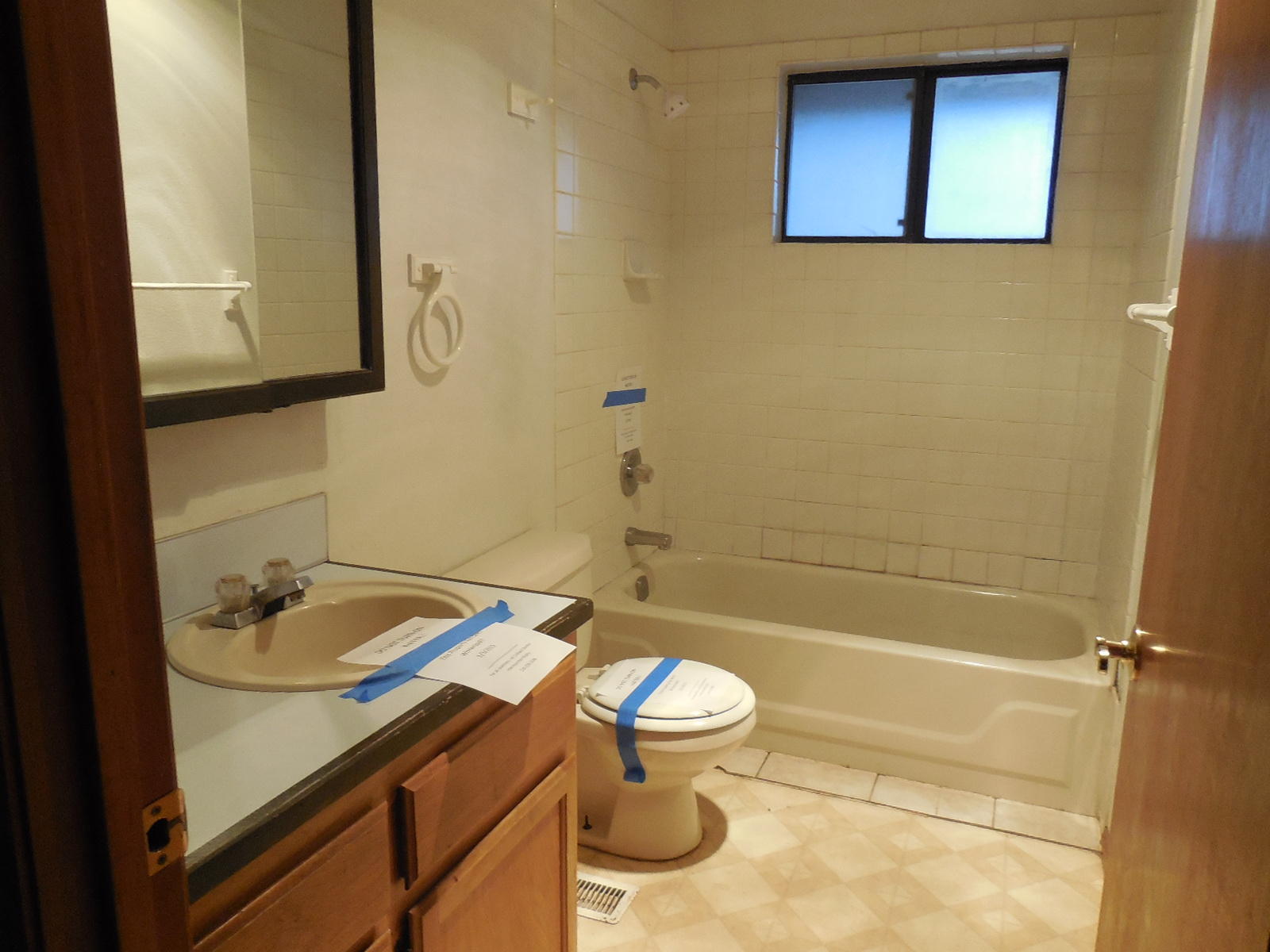 21729 2nd Street Burney, CA 96013 - Photo 9 of 26 a bathroom with a sink a toilet and shower