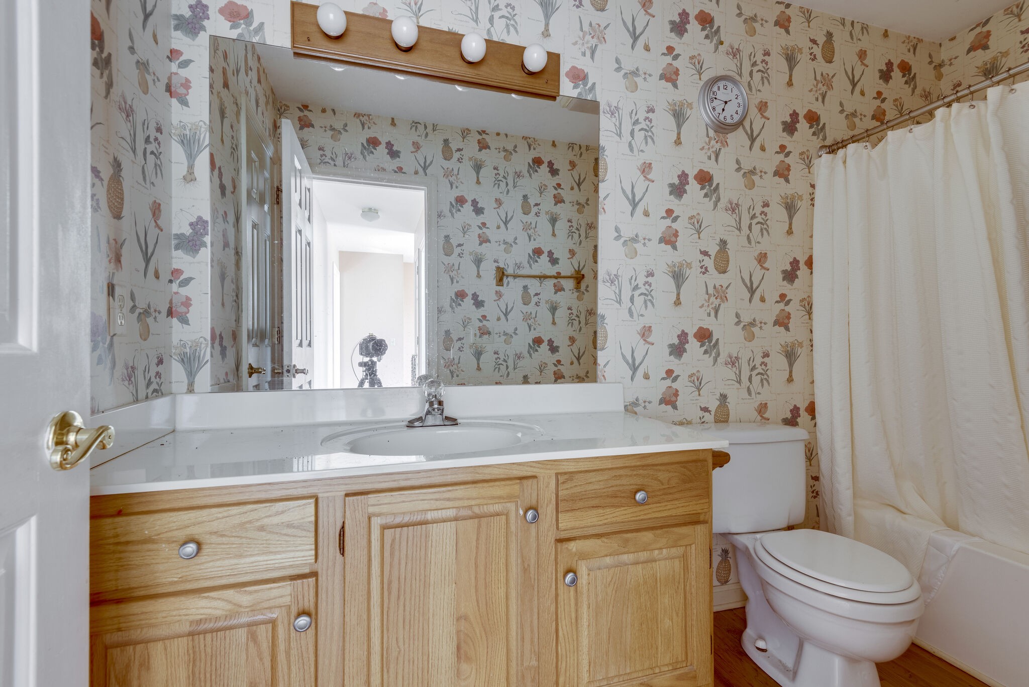 7393 Walker Road Fairview, TN 37062 - Photo 19 of 25 a bathroom with a granite countertop sink toilet and shower