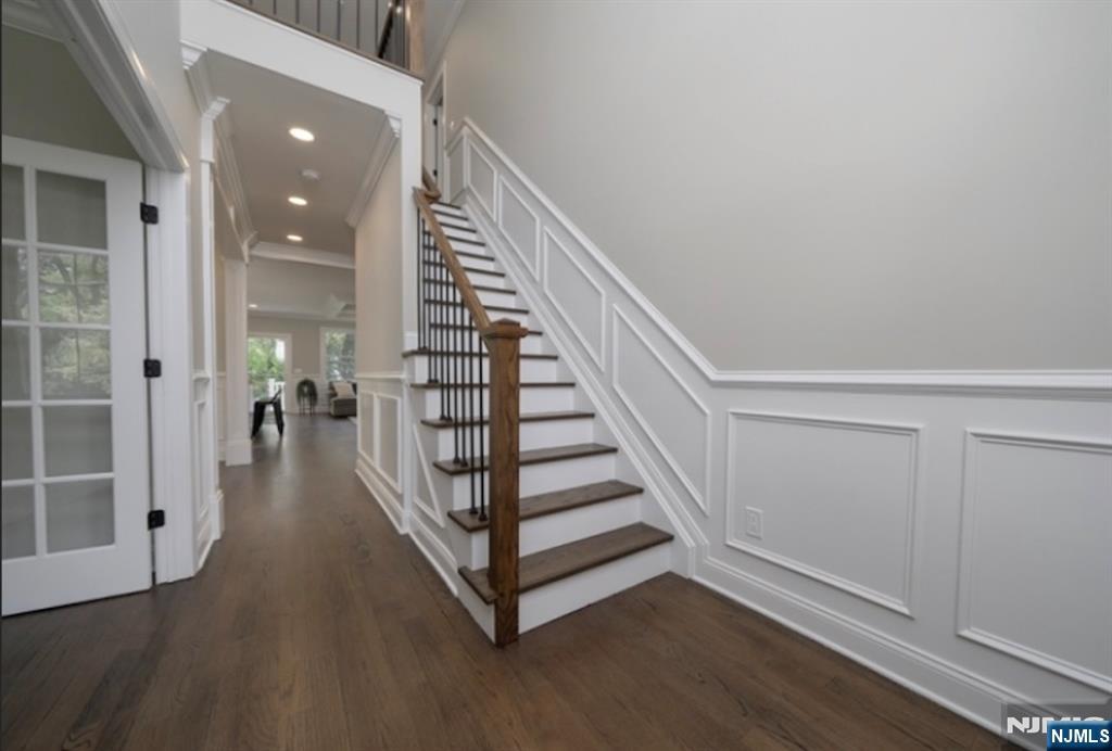 28 Bennington Road Livingston, NJ 07039 - Photo 22 of 38 a view of entryway and hall with wooden floor