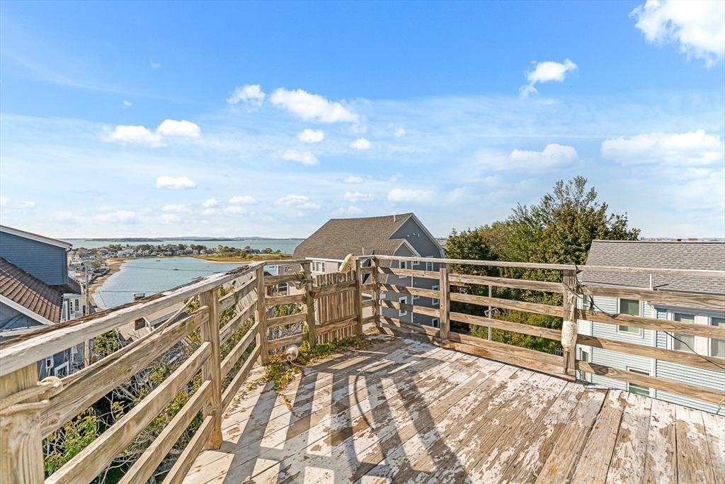47 Prospect Avenue, Unit 47 Winthrop, MA 02152 - Photo 10 of 31 a view of a balcony with an ocean
