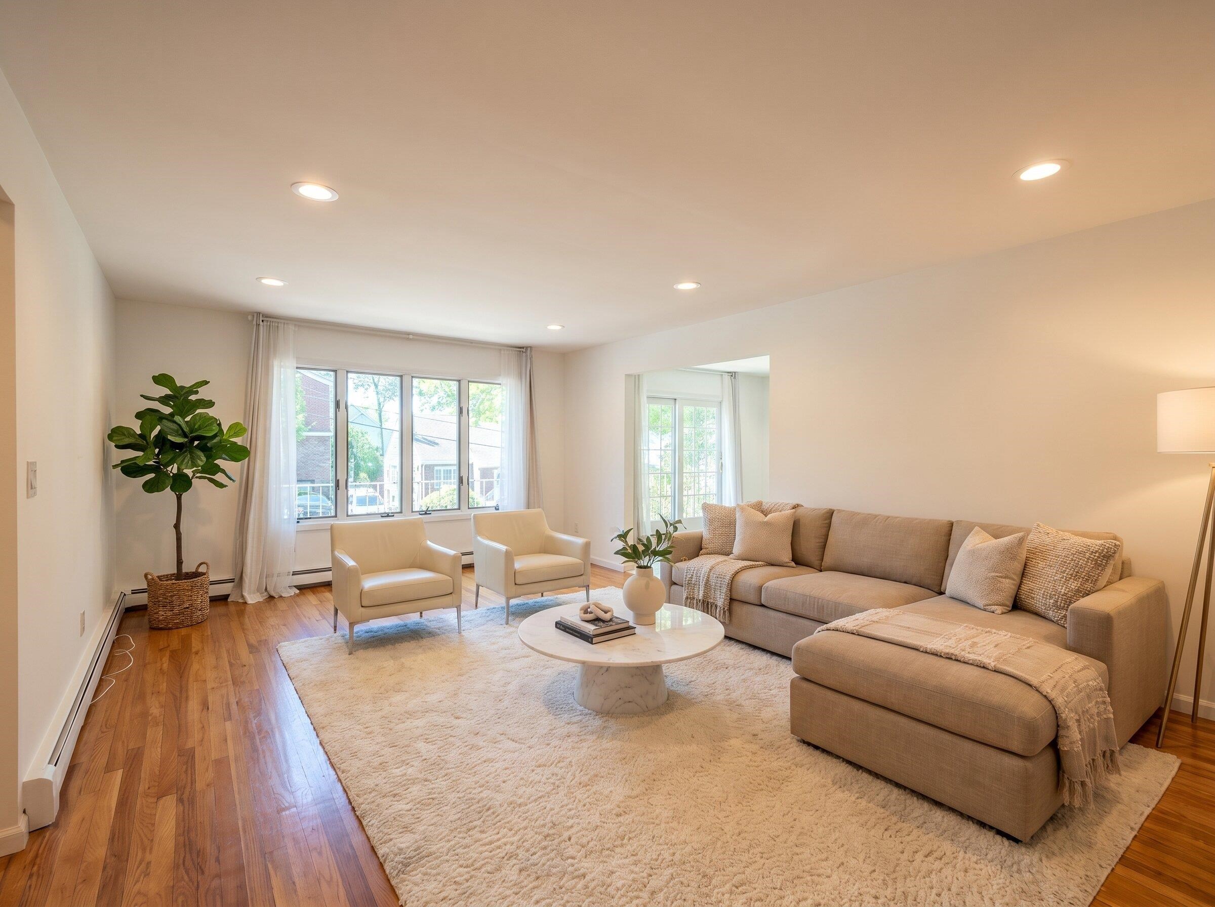 531 Day Avenue, Unit 1 Ridgefield, NJ 07657 - Photo 2 of 32 a living room with furniture and a large window