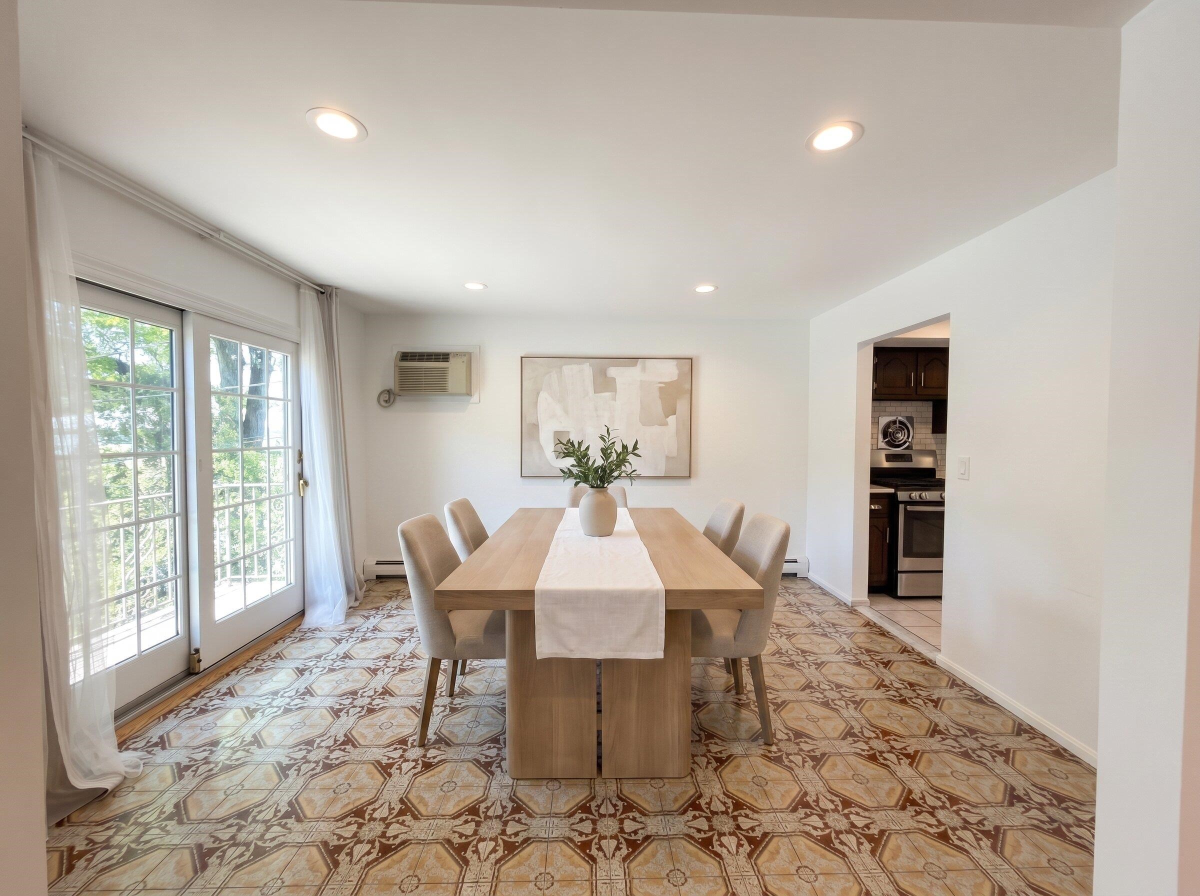 531 Day Avenue, Unit 1 Ridgefield, NJ 07657 - Photo 4 of 32 a view of a dining room with furniture window and outside view
