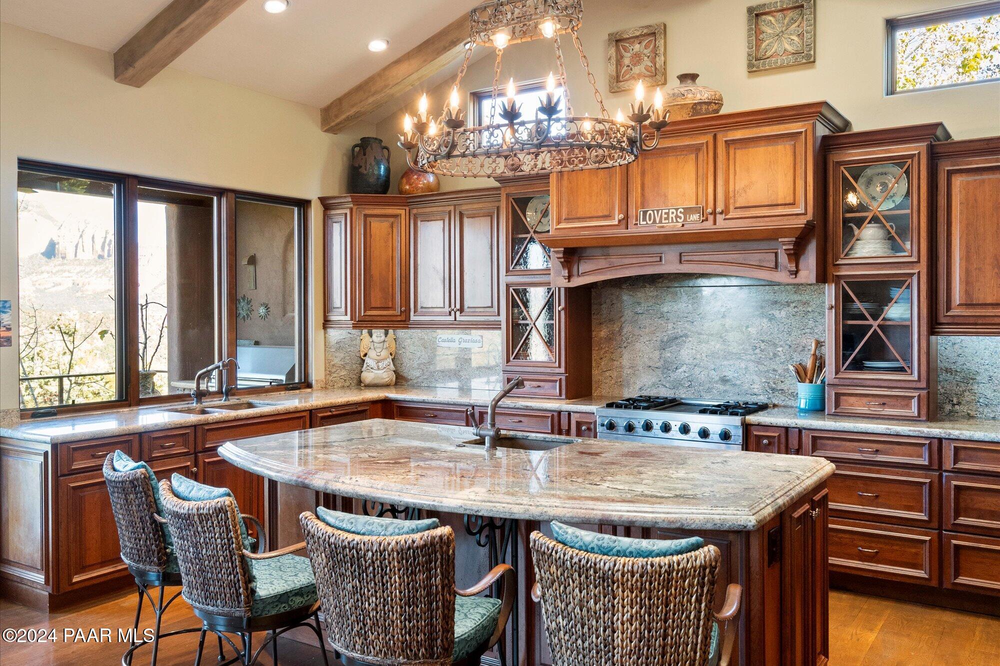 5 Mingus Mountain Road Sedona, AZ 86336 - Photo 20 of 89 20-Kitchen w_ Breakfast Bar