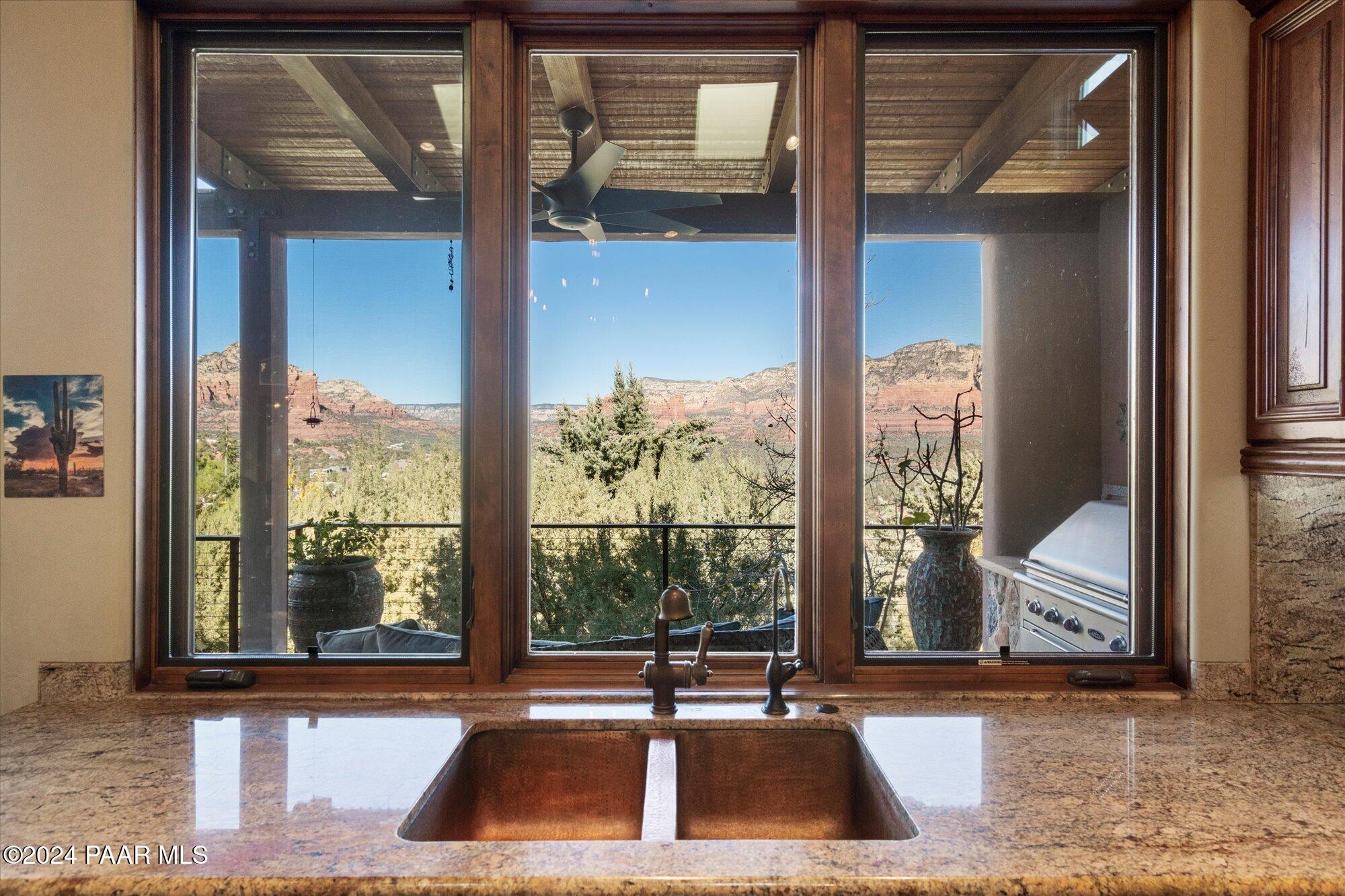 5 Mingus Mountain Road Sedona, AZ 86336 - Photo 28 of 89 28-View from Kitchen