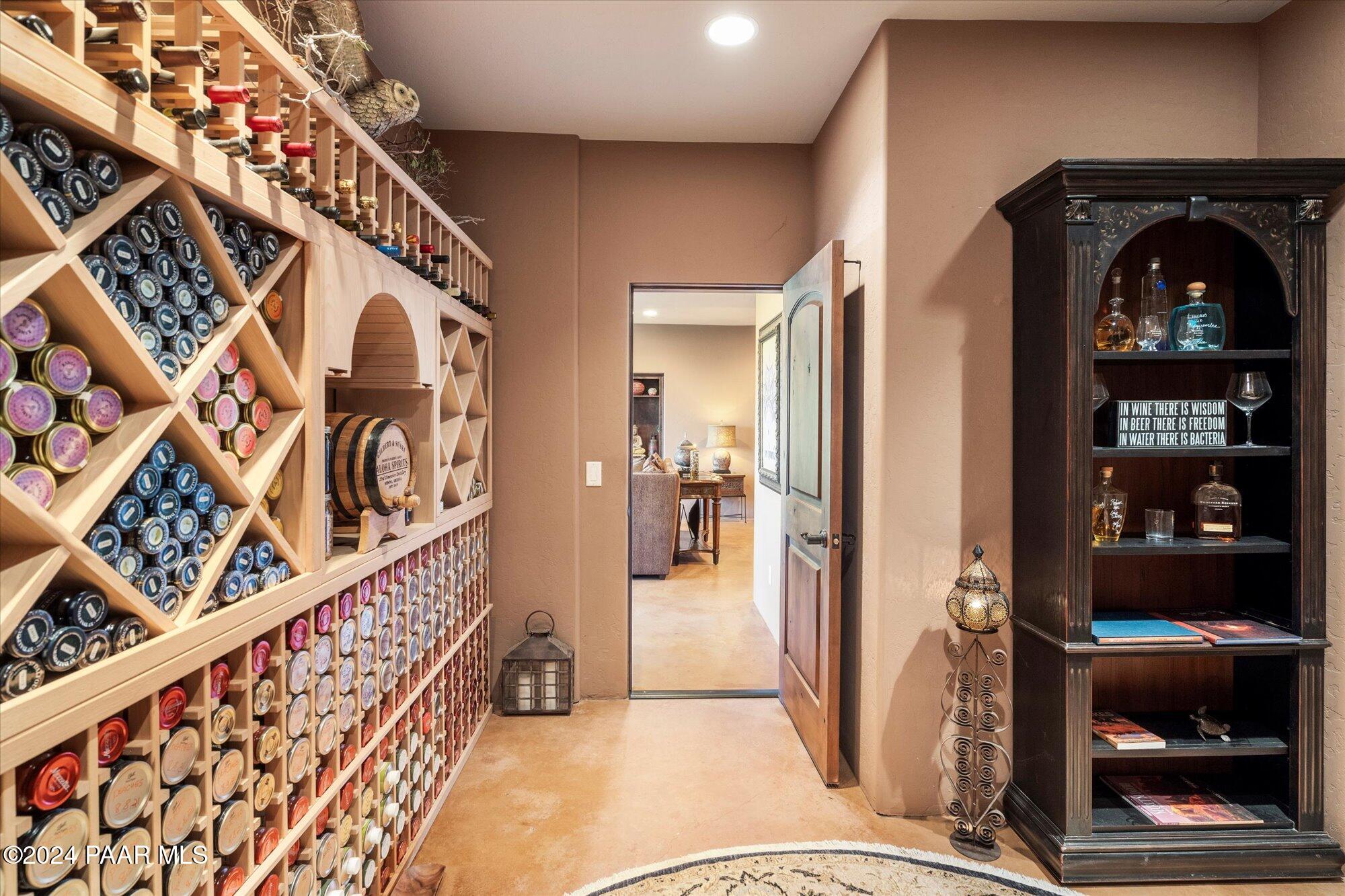 5 Mingus Mountain Road Sedona, AZ 86336 - Photo 58 of 89 58-Wine Room