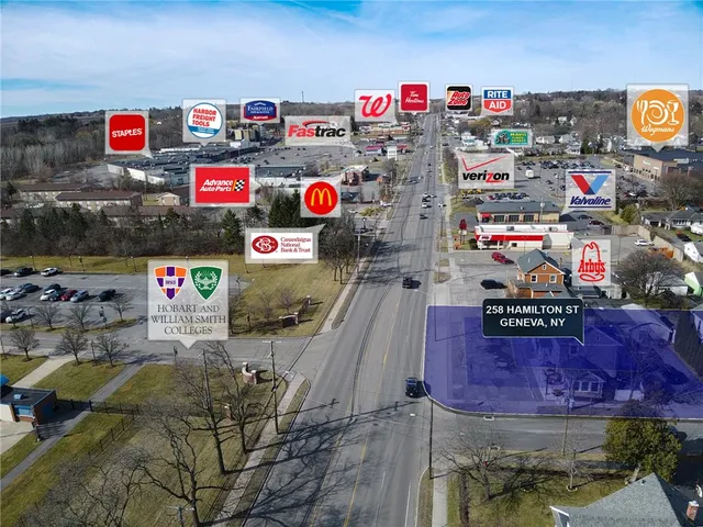 $599,000 | 258 Hamilton Street, Geneva, NY 14456