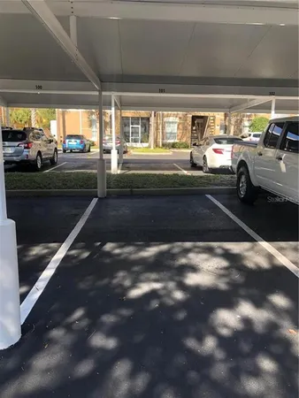 a view of parking area