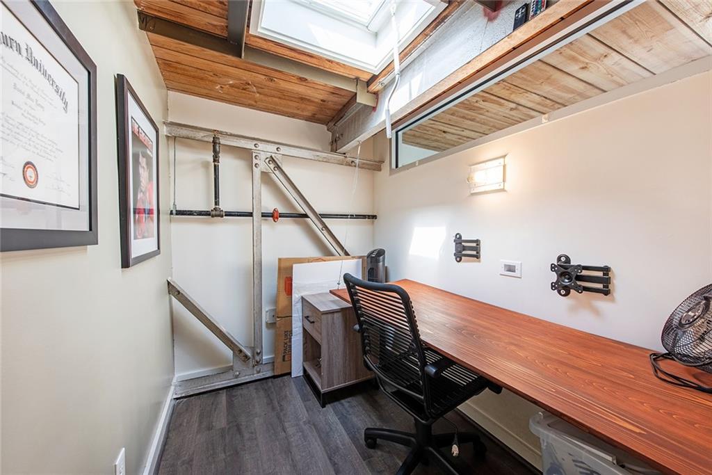 1661 La France Street Northeast, Unit 325 Atlanta, GA 30307 - Photo 35 of 40 a view of entryway with wooden floor