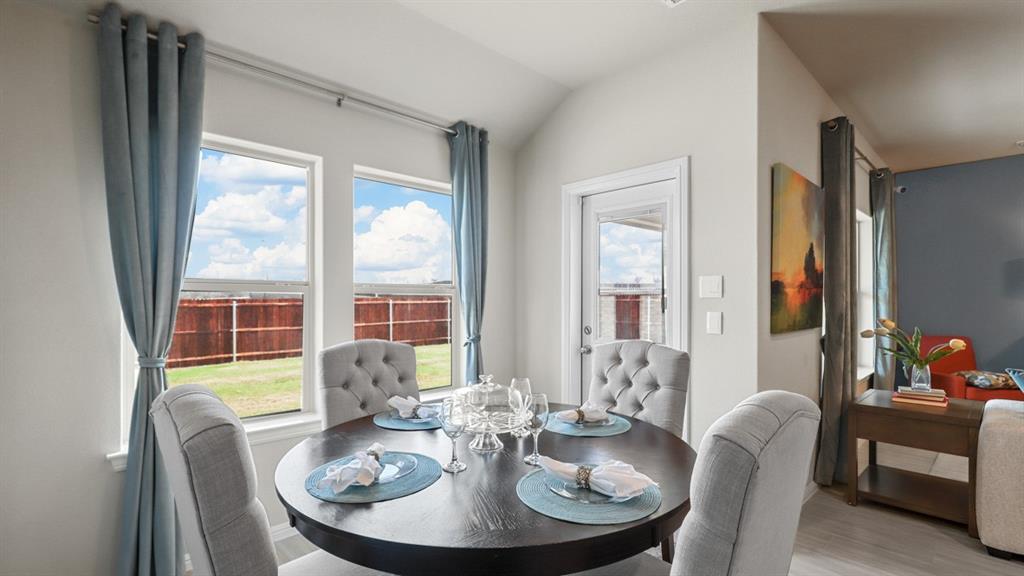 16436 Hudson Pr Way Justin, TX 76247 - Photo 7 of 37 a view of a dining room with furniture window and outside view