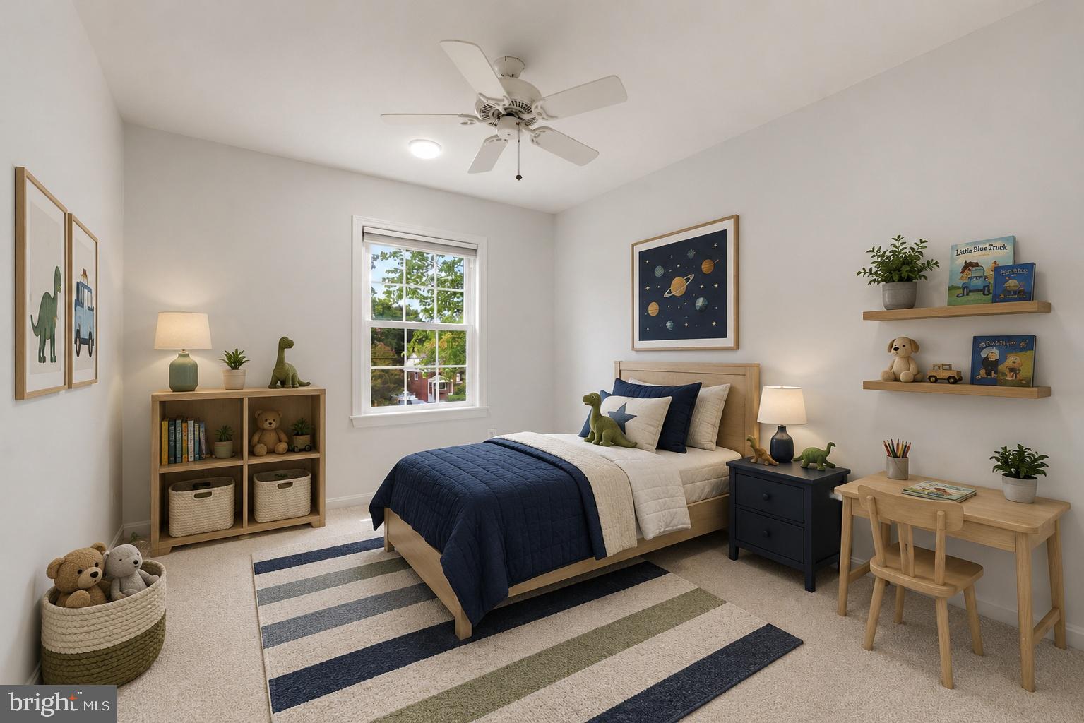 7235 Reservoir Road Springfield, VA 22150 - Photo 36 of 64 Virtually Staged Bedroom # 3
