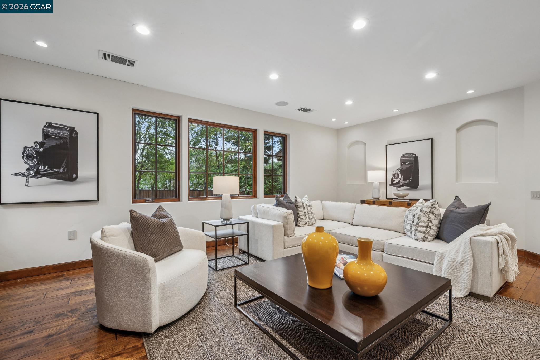 1324 A Martino Road Lafayette, CA 94549 - Photo 22 of 55 a living room with furniture and a large window