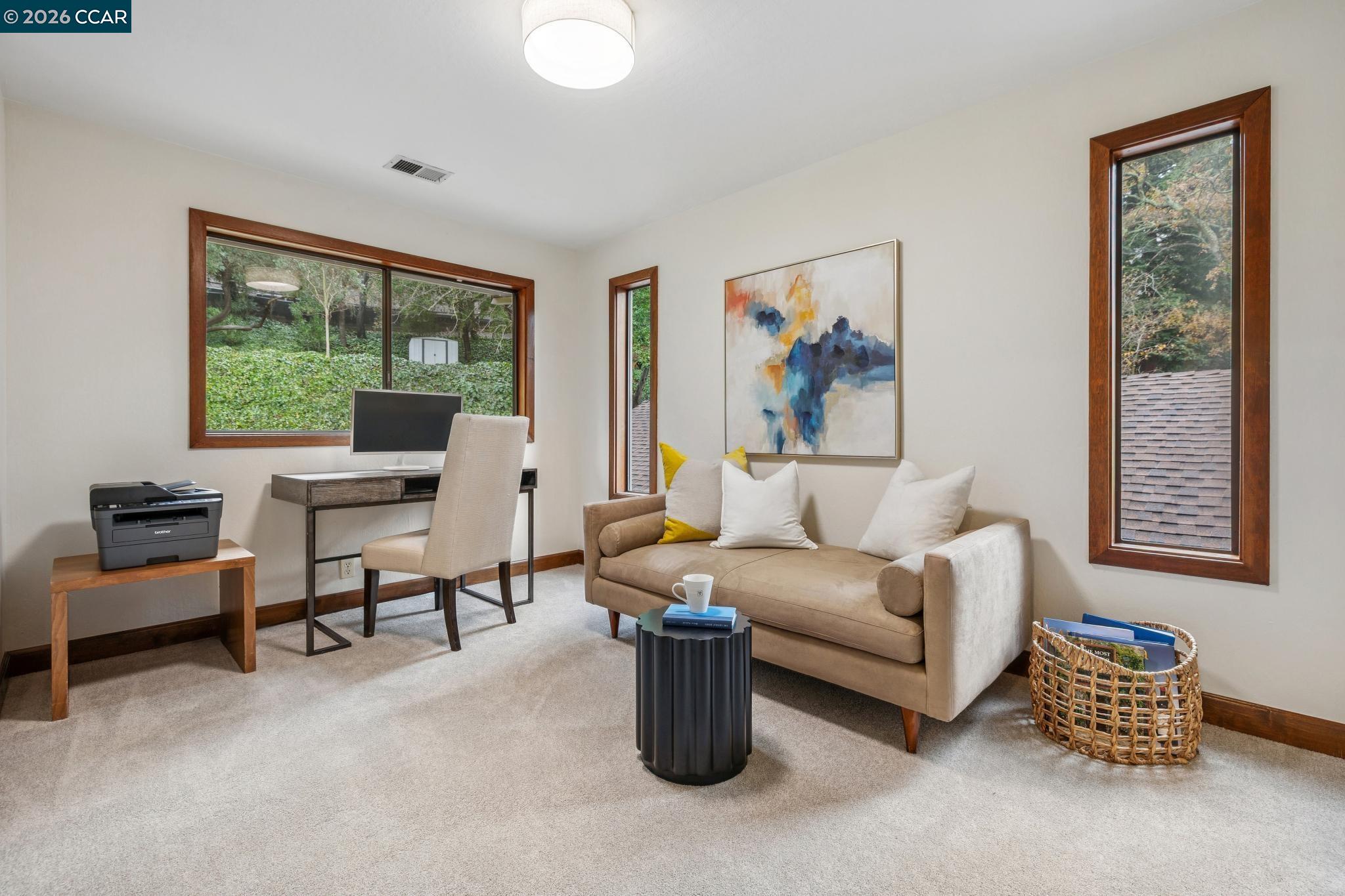 1324 A Martino Road Lafayette, CA 94549 - Photo 40 of 55 a living room with furniture and a large window