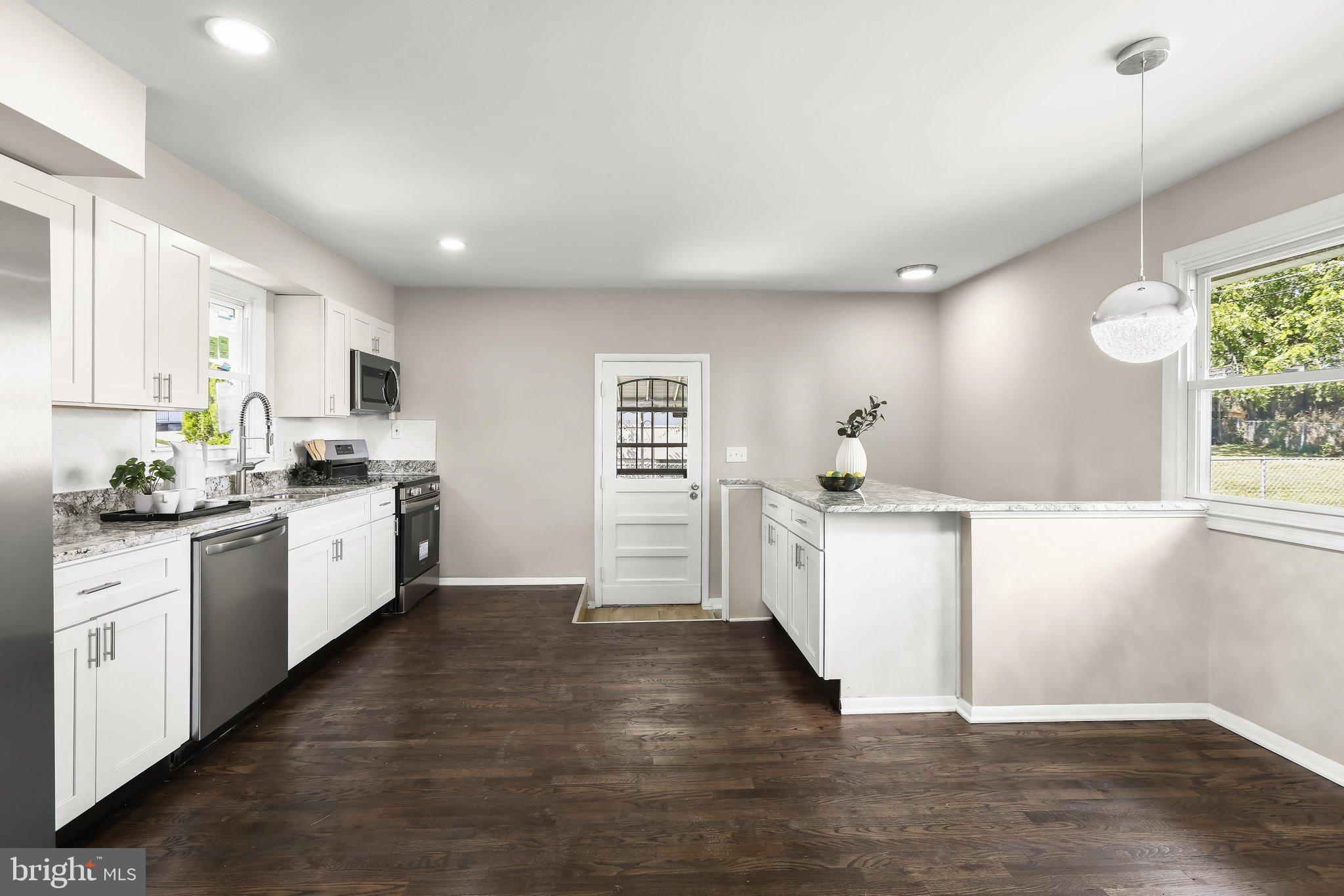 6802 Richardson Road Baltimore, MD 21207 - Photo 15 of 48 Renovated Eat-In Kitchen