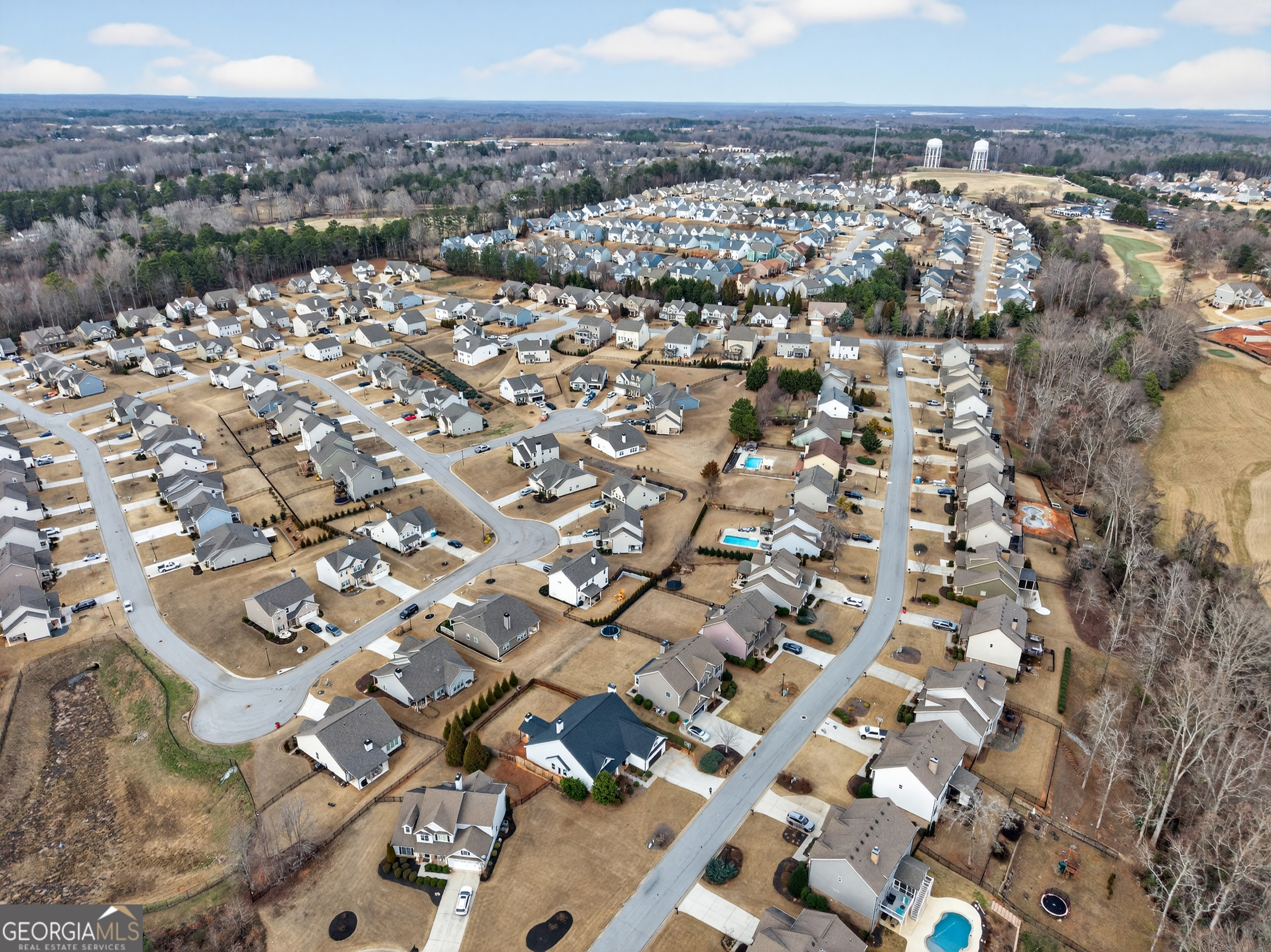 4772 Fairways Lane Jefferson, GA 30549 - Photo 47 of 56 an aerial view of a