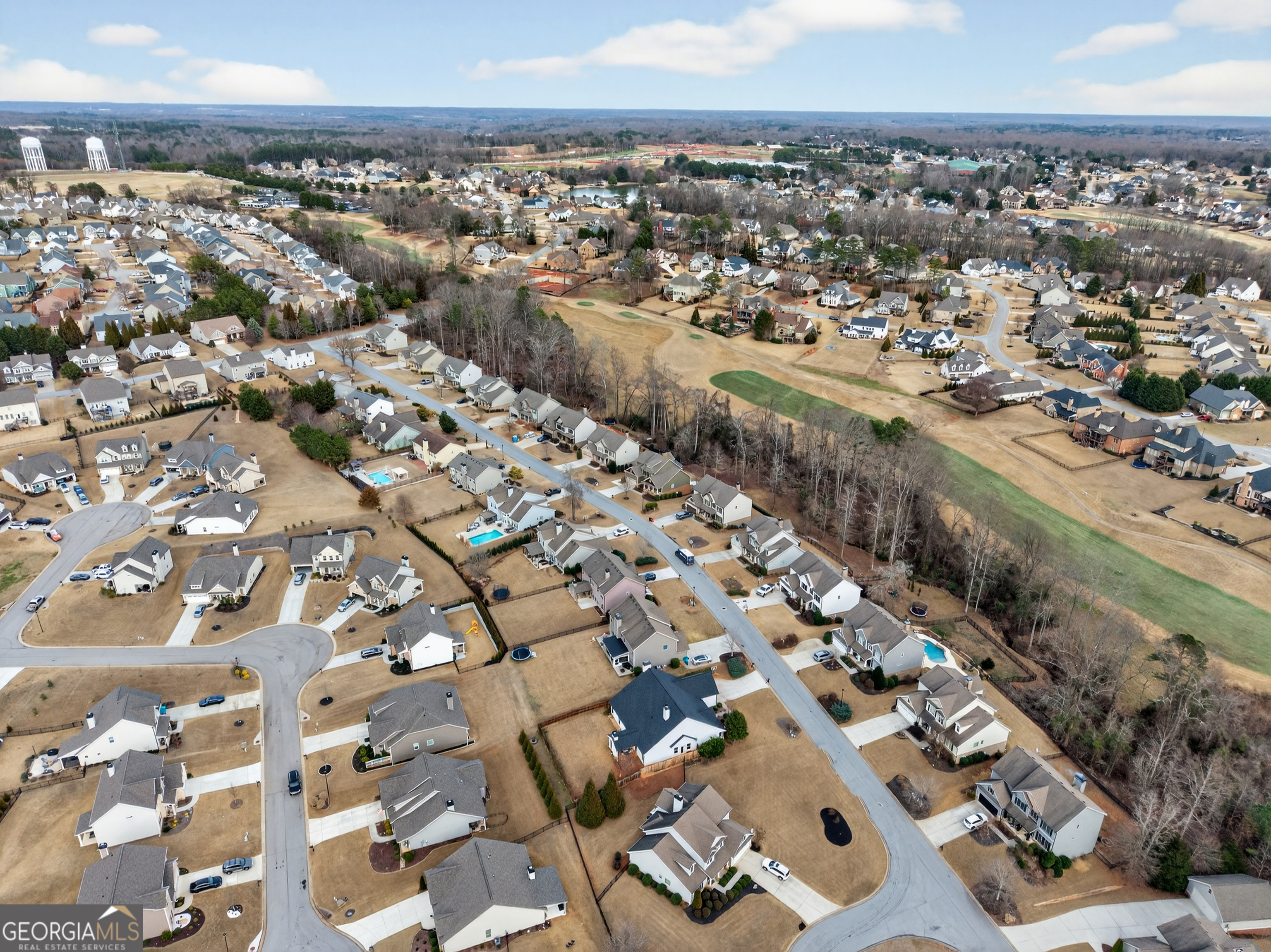 4772 Fairways Lane Jefferson, GA 30549 - Photo 48 of 56 an aerial view of a city