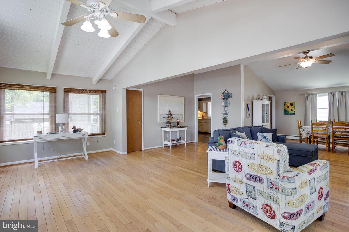 1529 Lilac Road St. Leonard, MD 20685 - Photo 8 of 69 Living room Hardwood Floors Cathedral Ceilings