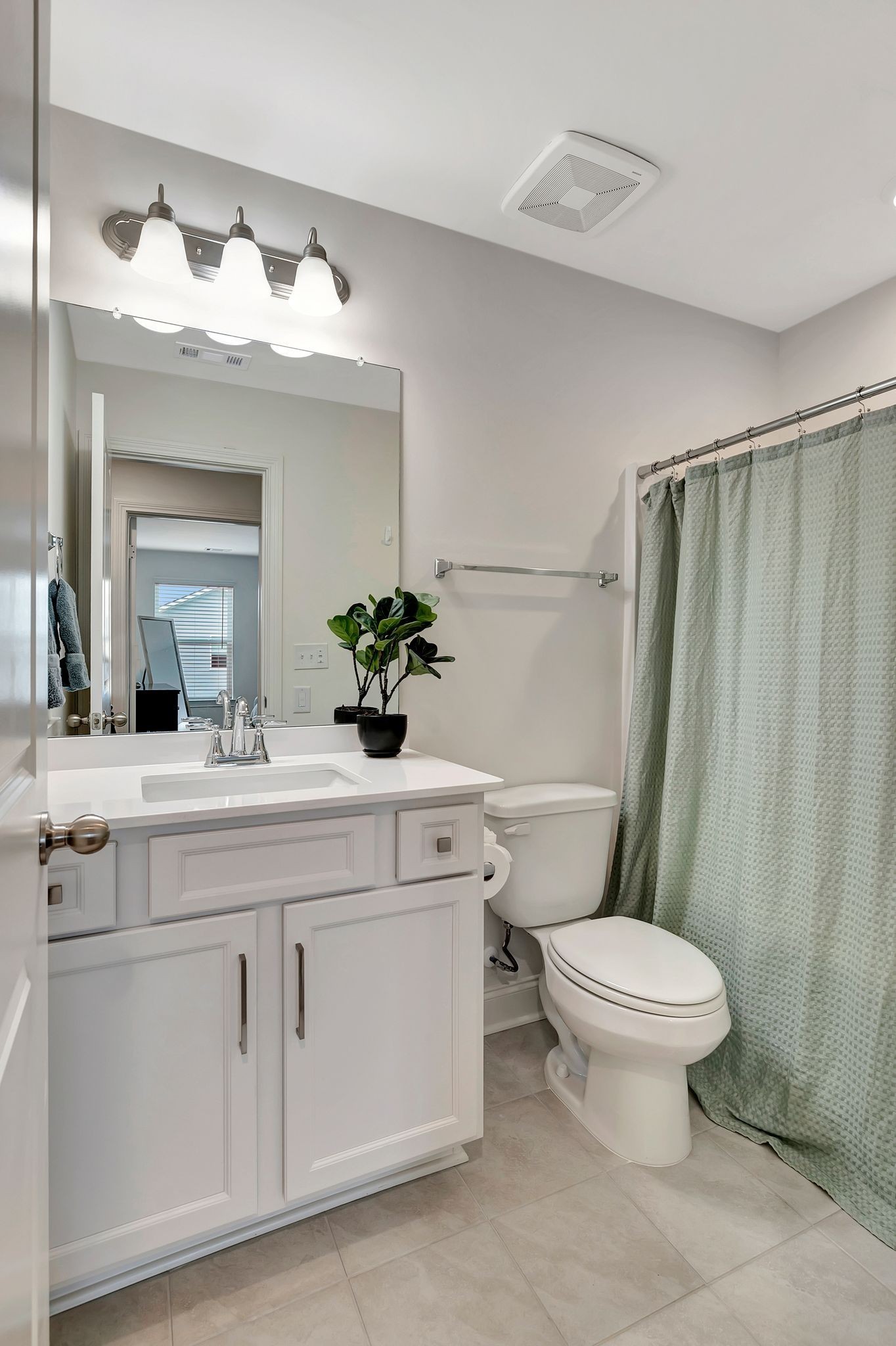 3017 Shandor St Spring Hill Spring Hill, TN 37174 - Photo 26 of 46 a bathroom with a sink vanity mirror and toilet