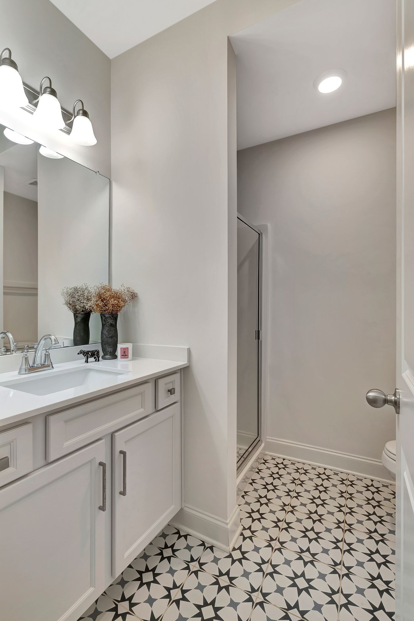 3017 Shandor St Spring Hill Spring Hill, TN 37174 - Photo 8 of 46 a bathroom with a sink and a mirror