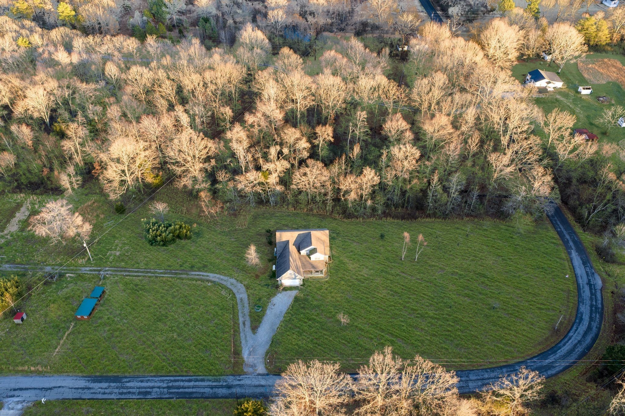 264 Fire Tower Road Dickson, TN 37055 - Photo 2 of 48 an aerial view of a football ground