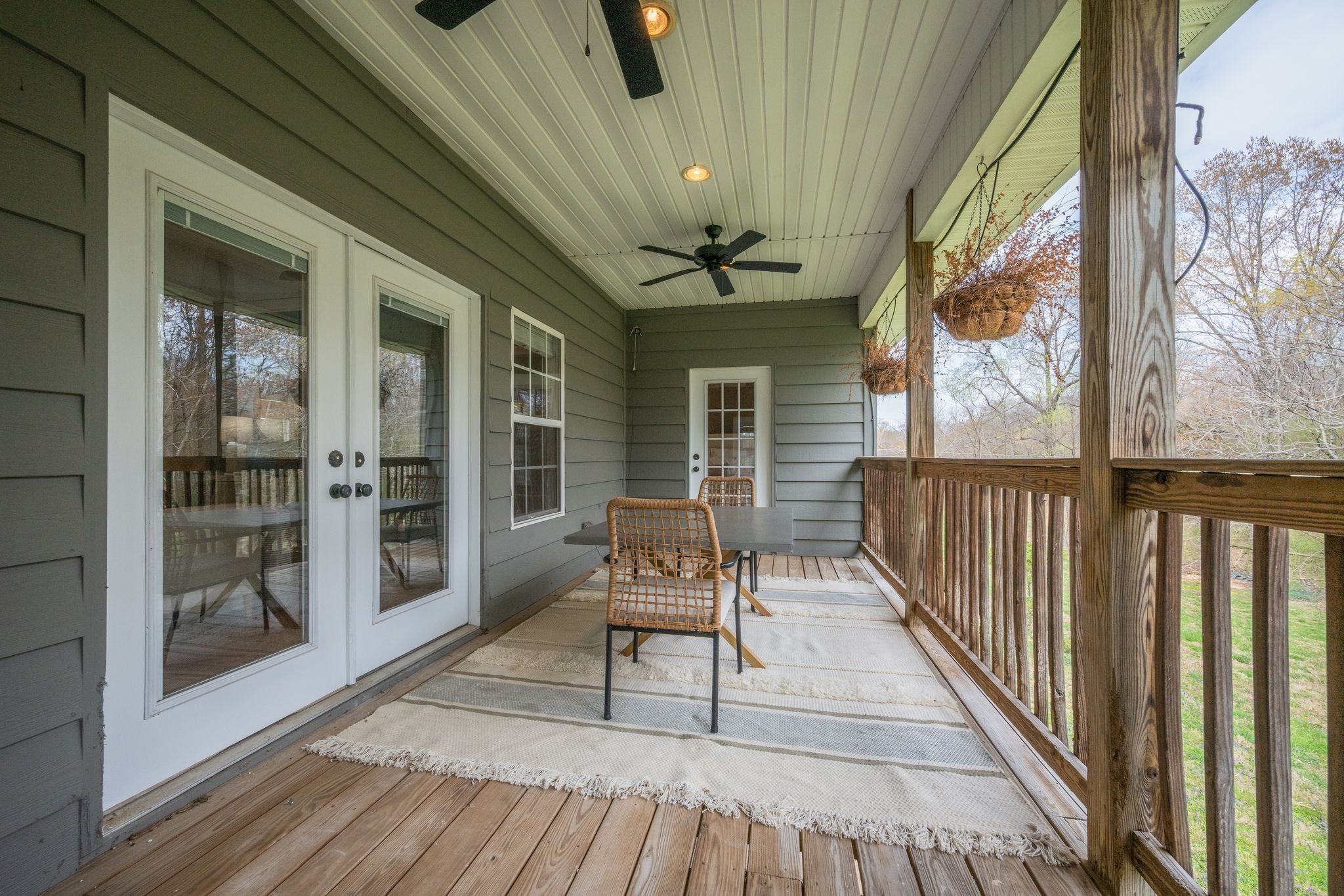 264 Fire Tower Road Dickson, TN 37055 - Photo 35 of 48 a balcony with chairs and with outer view