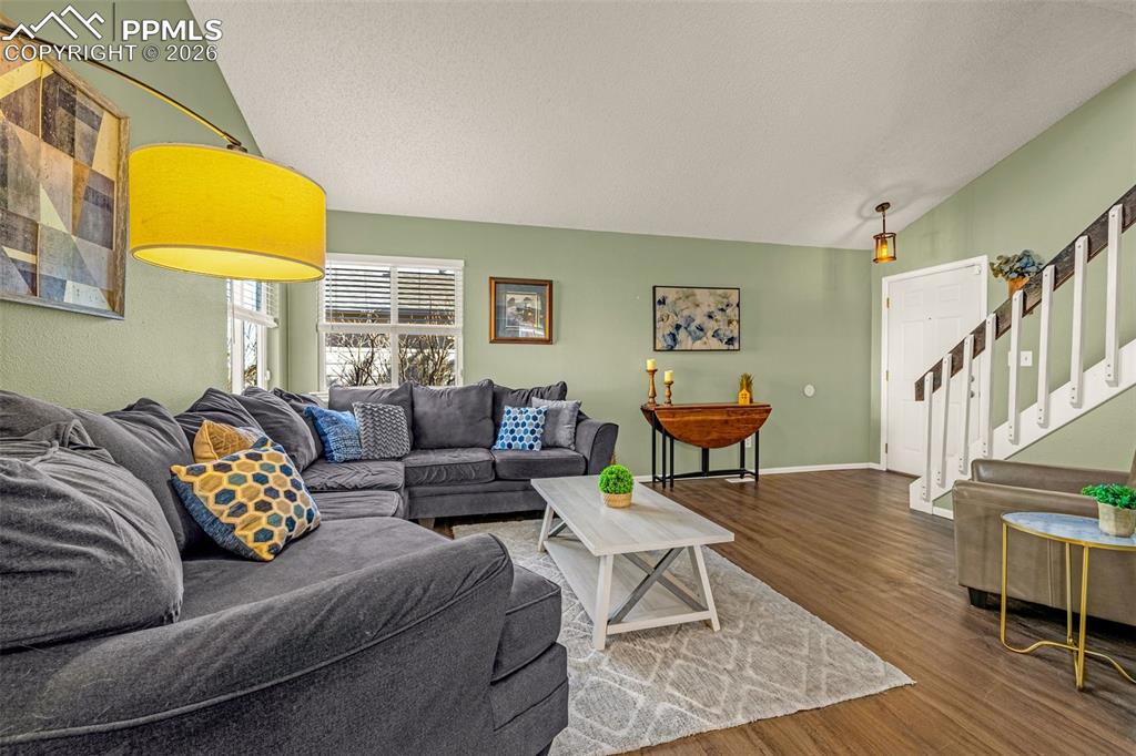 512 Harvest Moon Road Fountain, CO 80817 - Photo 3 of 41 a living room with furniture and a table