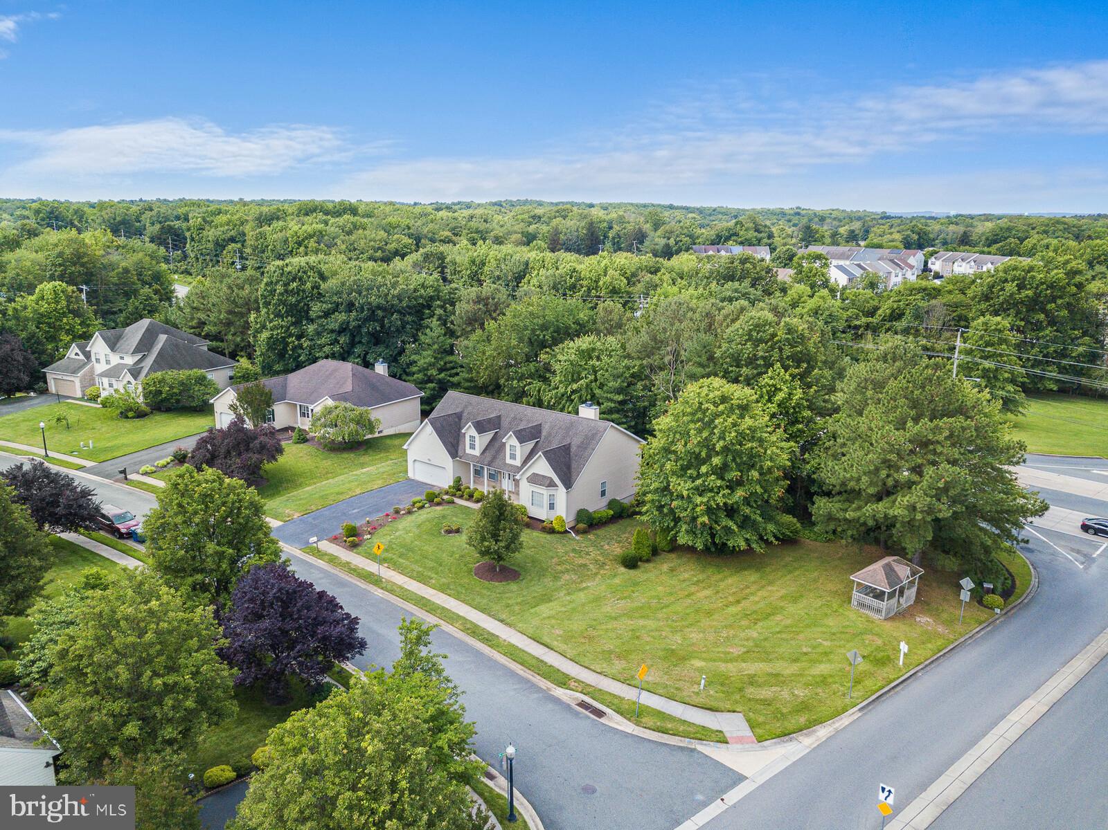 1 Sunrise Circle Newark, DE 19713 - Photo 27 of 28 Aerial- Home adjacent to private open space!