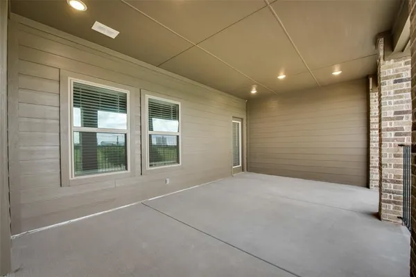 a view of a golf course with a garden