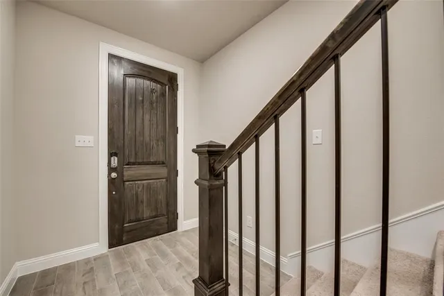 a view of an entryway