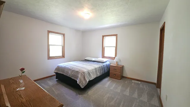 a view of a fireplace