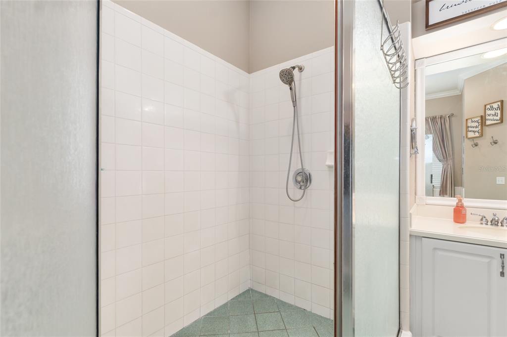 9350 Southwest 46 Place Gainesville, FL 32608 - Photo 40 of 63 a bathroom with a shower and a sink