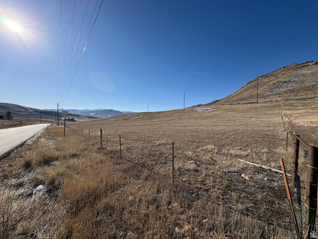 2687 East Henefer Road, Unit 1 Henefer, UT 84033 - Photo 7 of 11 View of yard with a mountain view and a rural view