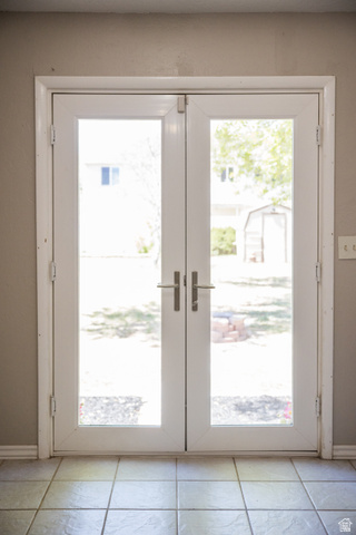 634 South 2100th Street West Vernal, UT 84078 - Photo 22 of 71 Double French doors with full glass panels and white trim