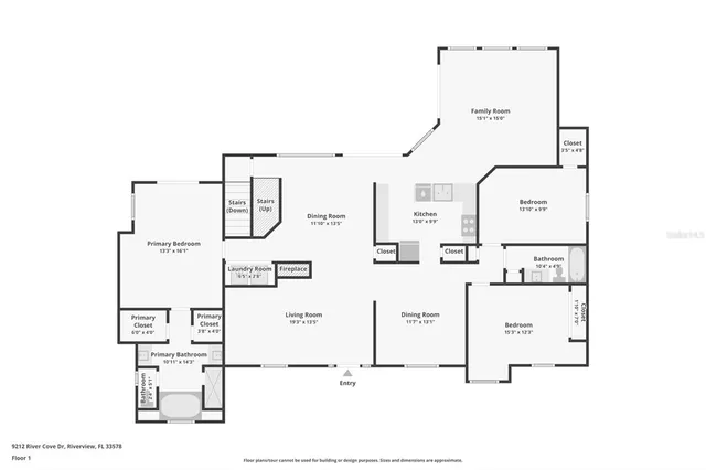 $799,900 | 9212 River Cove Drive, Riverview, FL 33578