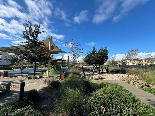 a view of a lake with houses