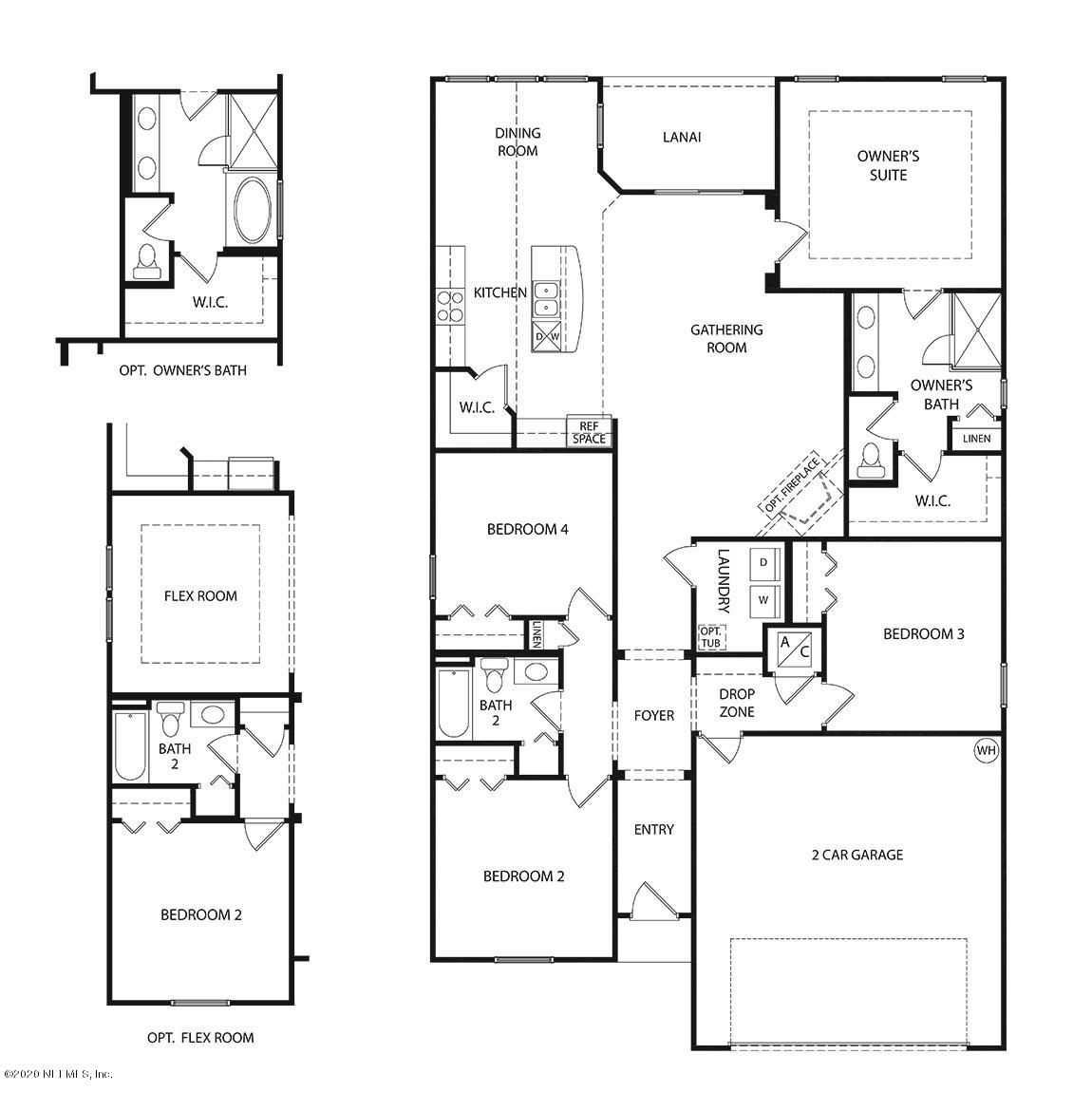 7719 Island Fox Road Jacksonville, FL 32222 - Photo 2 of 2 1913Osprey_Floorplan_JAN2018