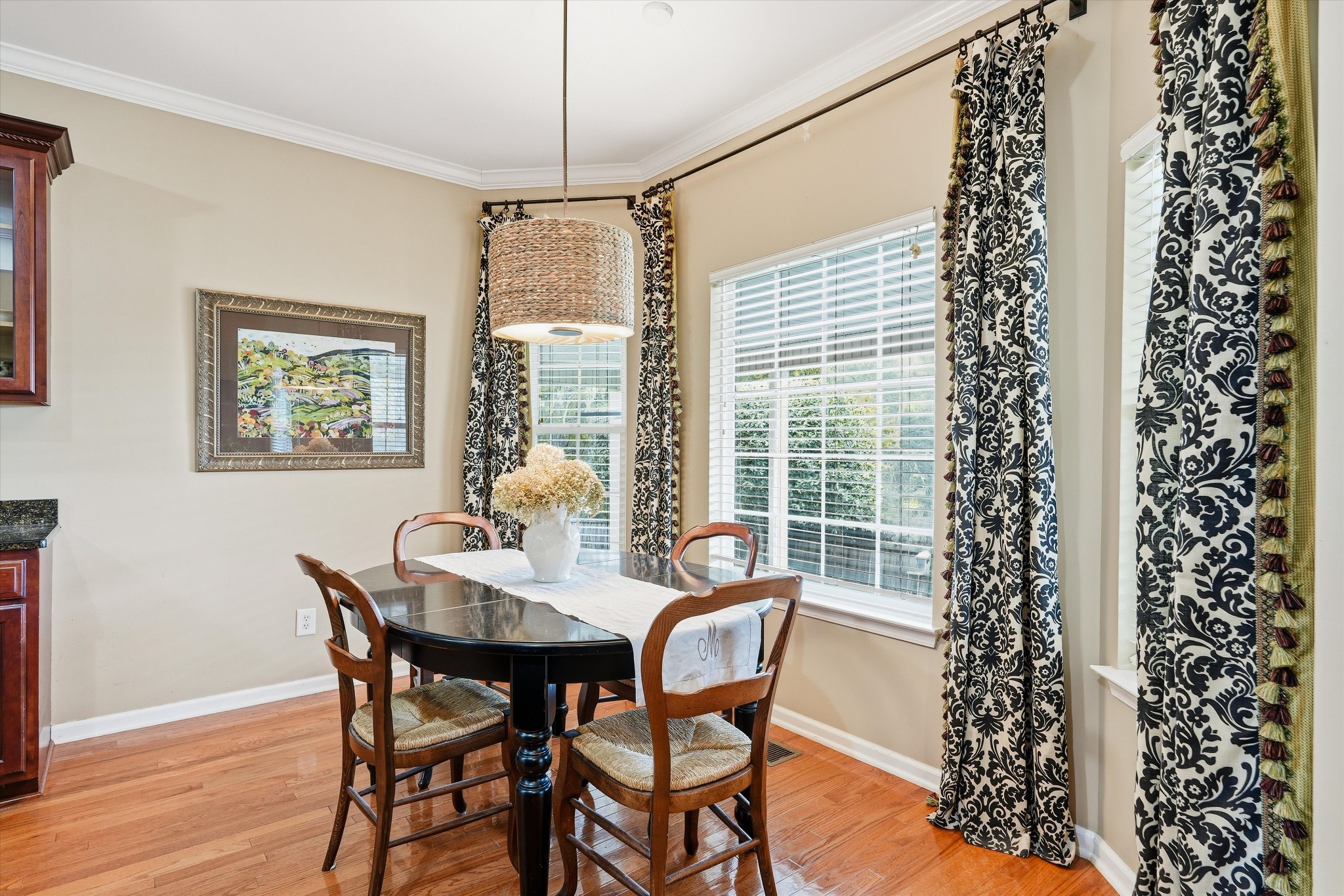 132 Windchase Run Hermitage, TN 37076 - Photo 27 of 38 a view of a dining room with furniture window and wooden floor