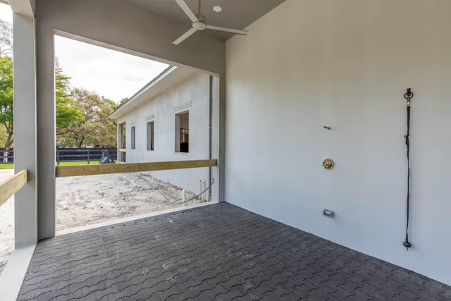 a view of livingroom with wooden floor