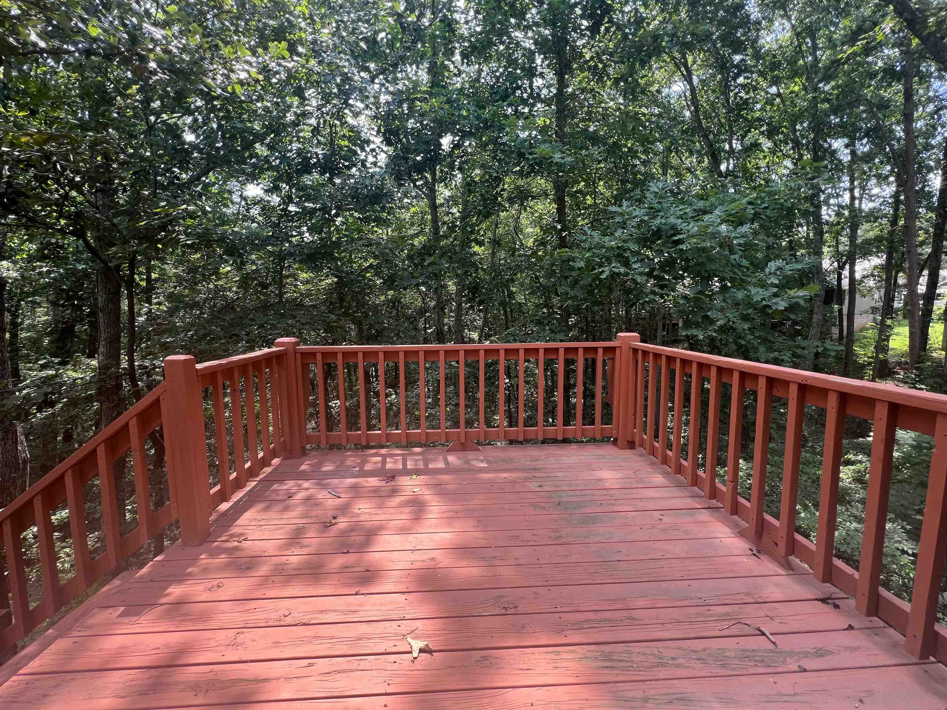 10 Patsy Path Iuka, MS 38852 - Photo 15 of 18 a view of deck with wooden floor and fence