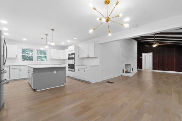 276 East Porters Bluff Road Clarksville, TN 37040 - Photo 2 of 41 a view of kitchen with kitchen island a sink stainless steel appliances and cabinets