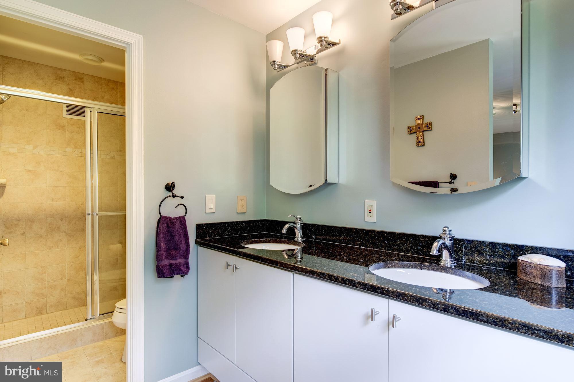 11821 Prestwick Road Potomac, MD 20854 - Photo 17 of 33 Upper Level Master Bath, Double Sinks