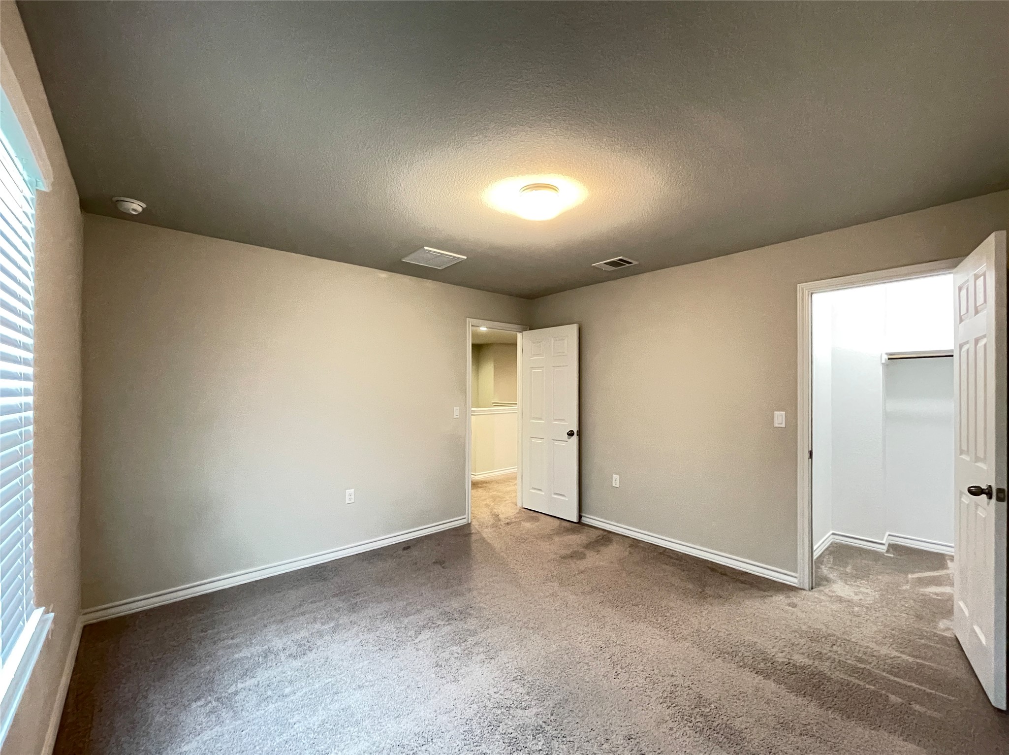 1602 Jacey Way Austin, TX 78725 - Photo 21 of 33 Carpeted room with neutral wall tones and a ceiling-mounted light fixture