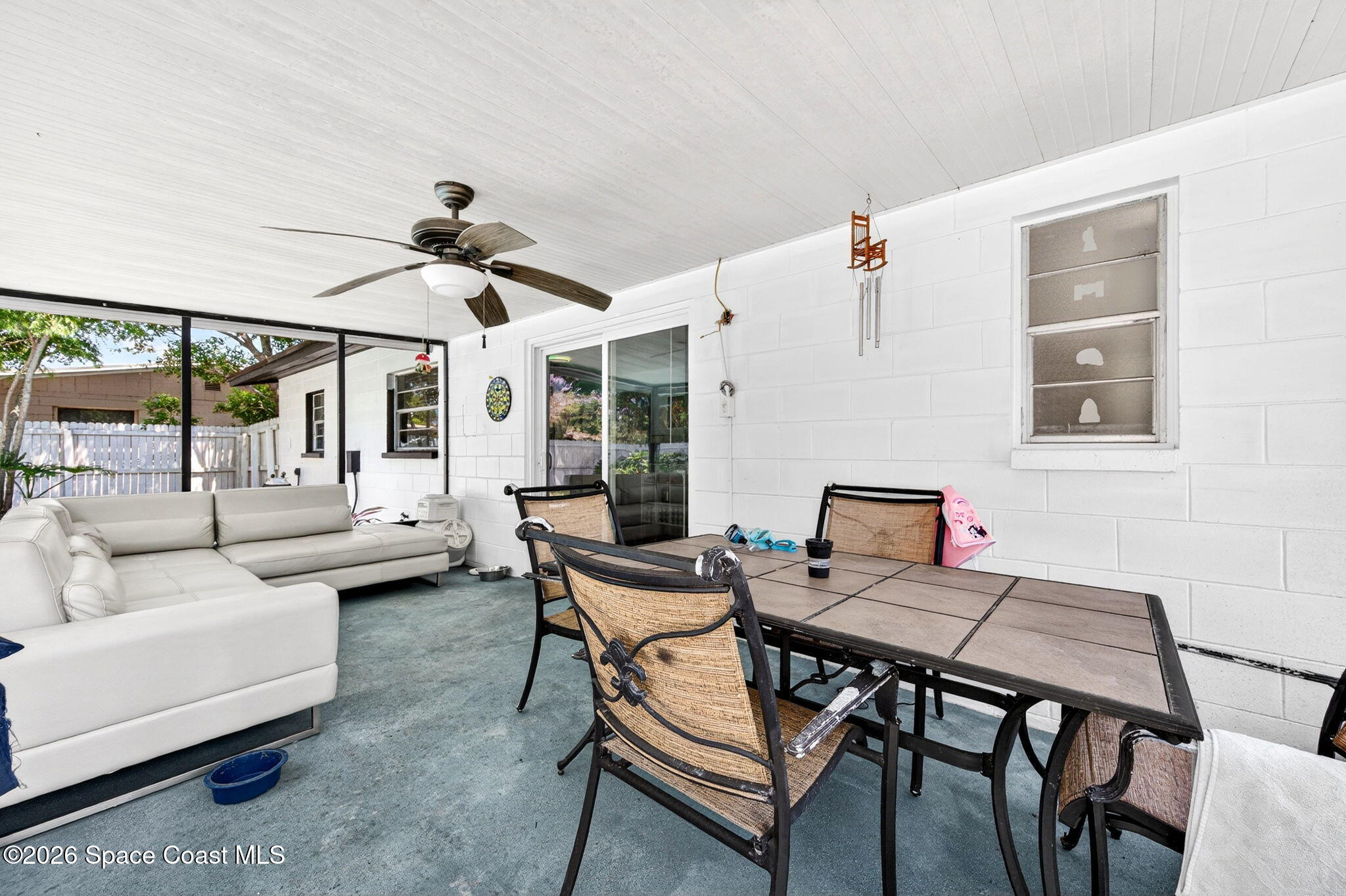3300 Argyle Road Titusville, FL 32796 - Photo 22 of 29 a dining room with furniture and window
