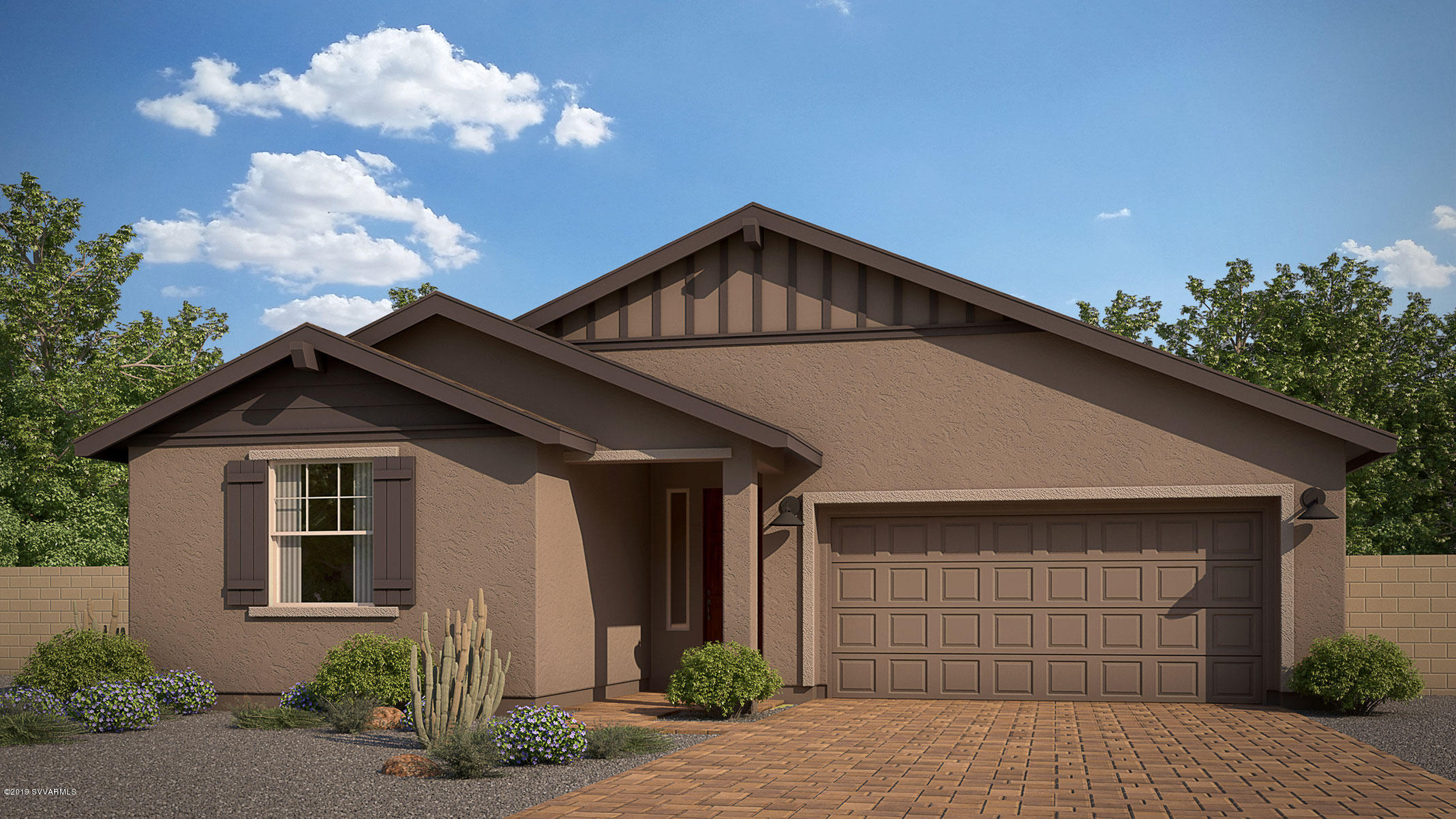 284 Whistle Stop Road Clarkdale, AZ 86324 - Photo 1 of 1 Front view rendering
